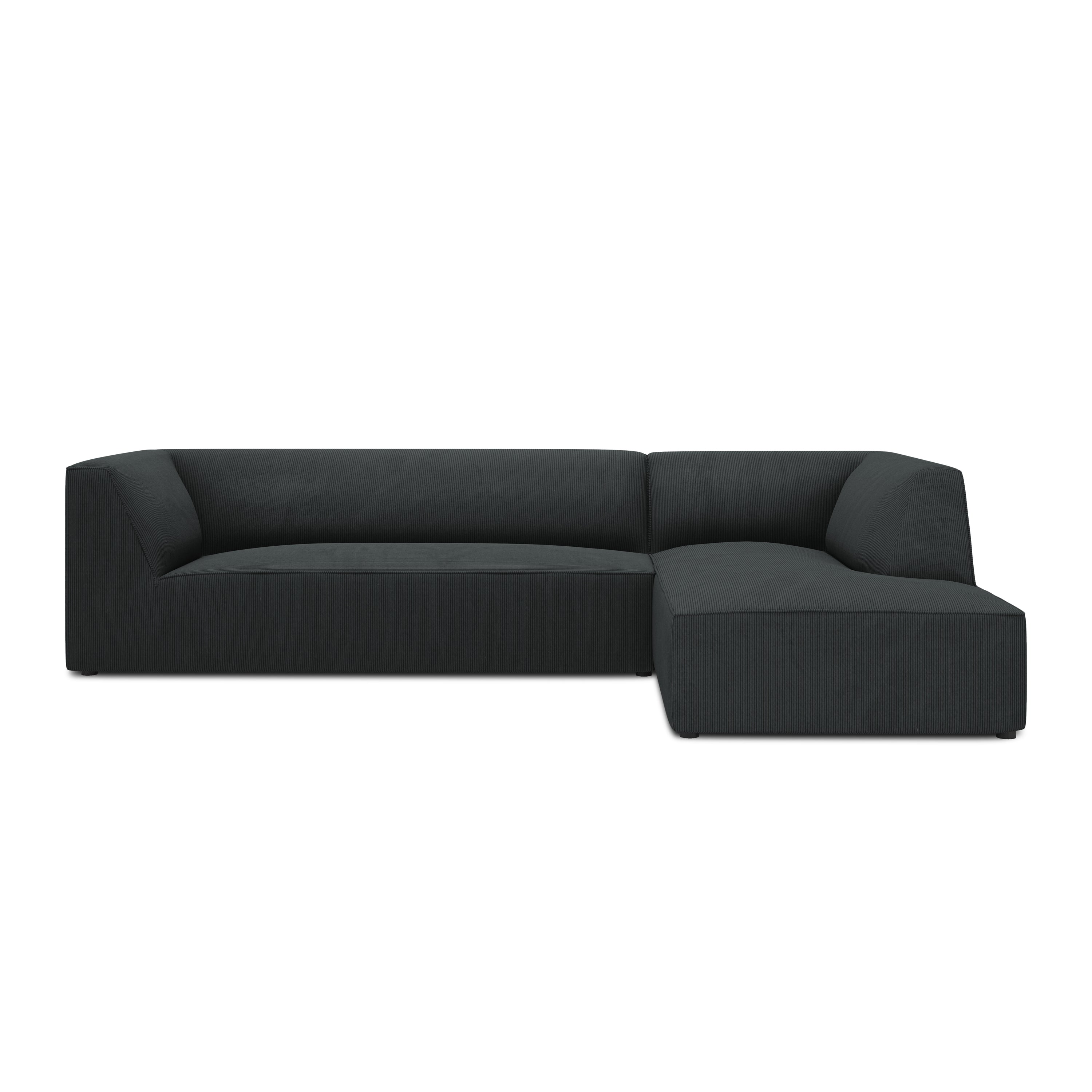 Windsor & Co Sao Hoekbank met Chaise Longue Rechts - 4-zits - Ribstof