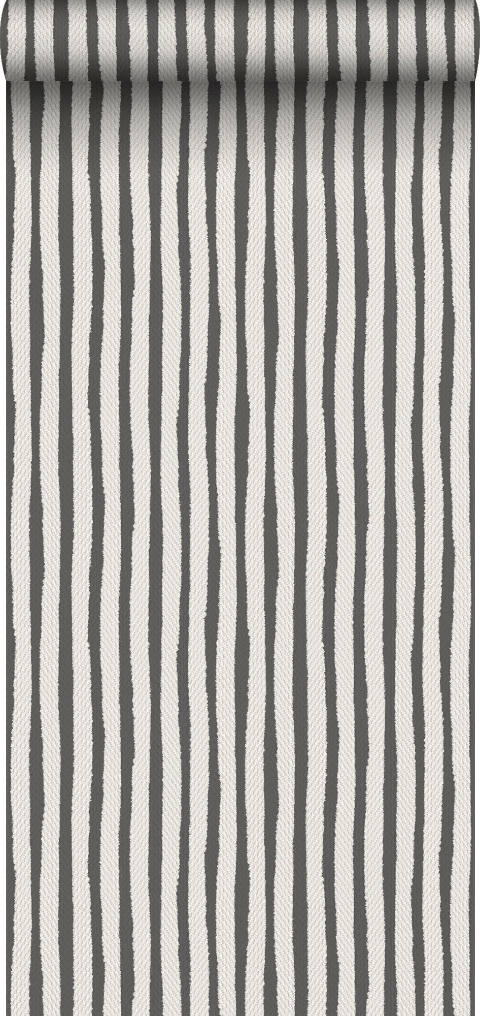 Sanders & Sanders behang strepen zwart en wit - 53 cm x 10 m - 640546