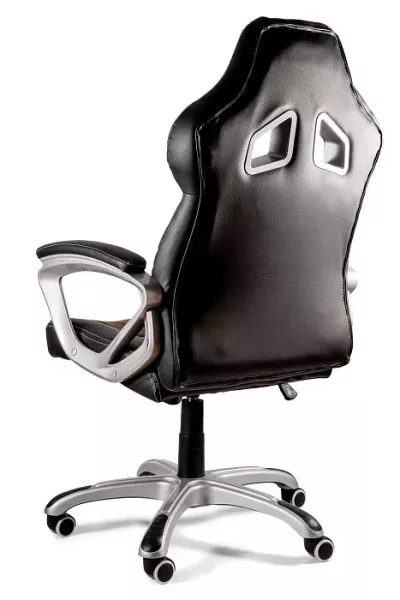 Fotel gamingowy DYNAMIQ V15 czarny/brązowy