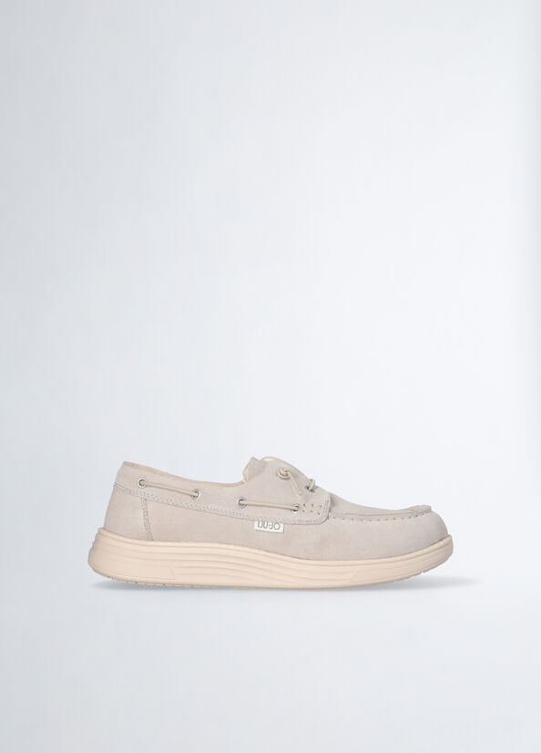 Mocassini casual in suede