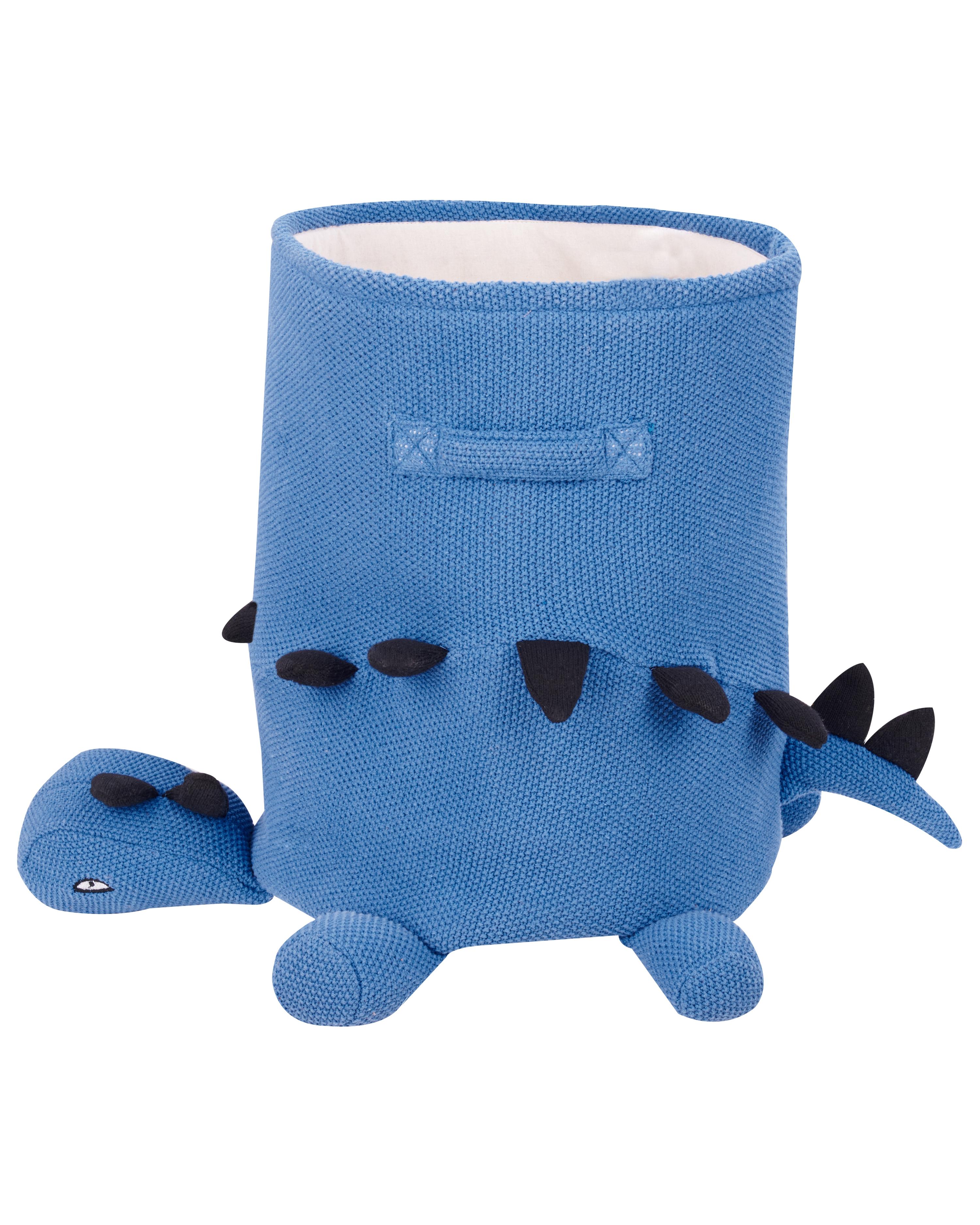 Kids Basket Dinosaur BAGNU Cotton Blue