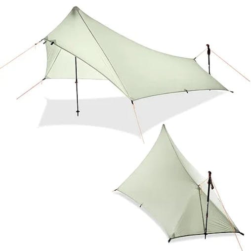 NNEOBA Ultralight Waterproof Flysheet Tent Shelter (Green)