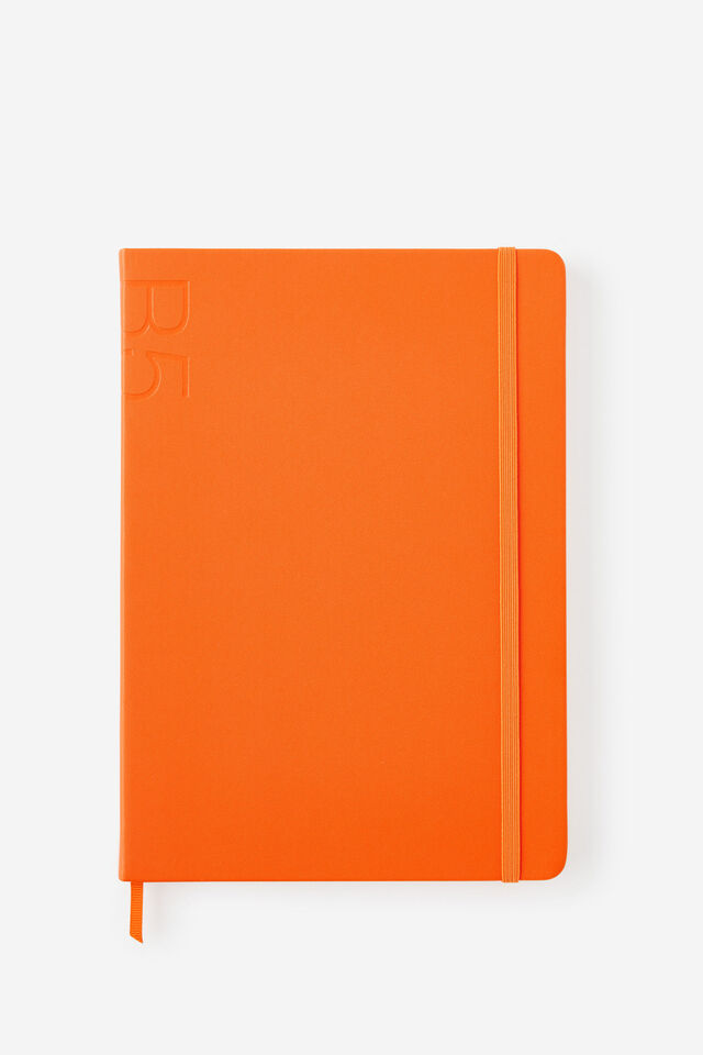 B5 Hard Lined Notetaker Notebook