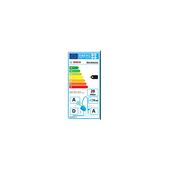 Aspirateur sans sac 78db Bosch BGC05AAA1 gs05 cleann'n