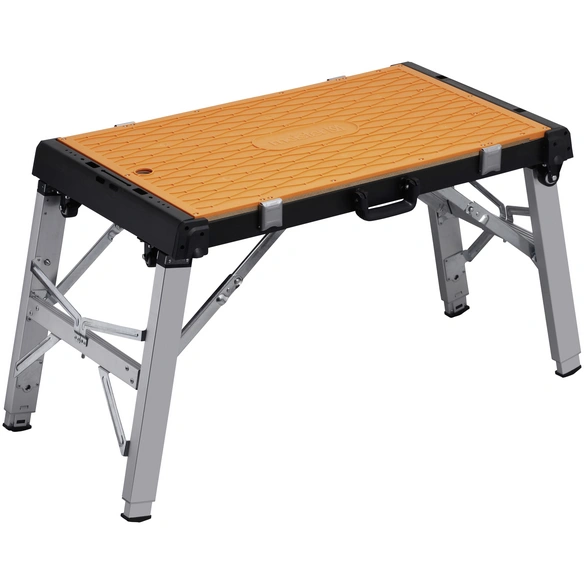 Werkbank, orange/grau/schwarz