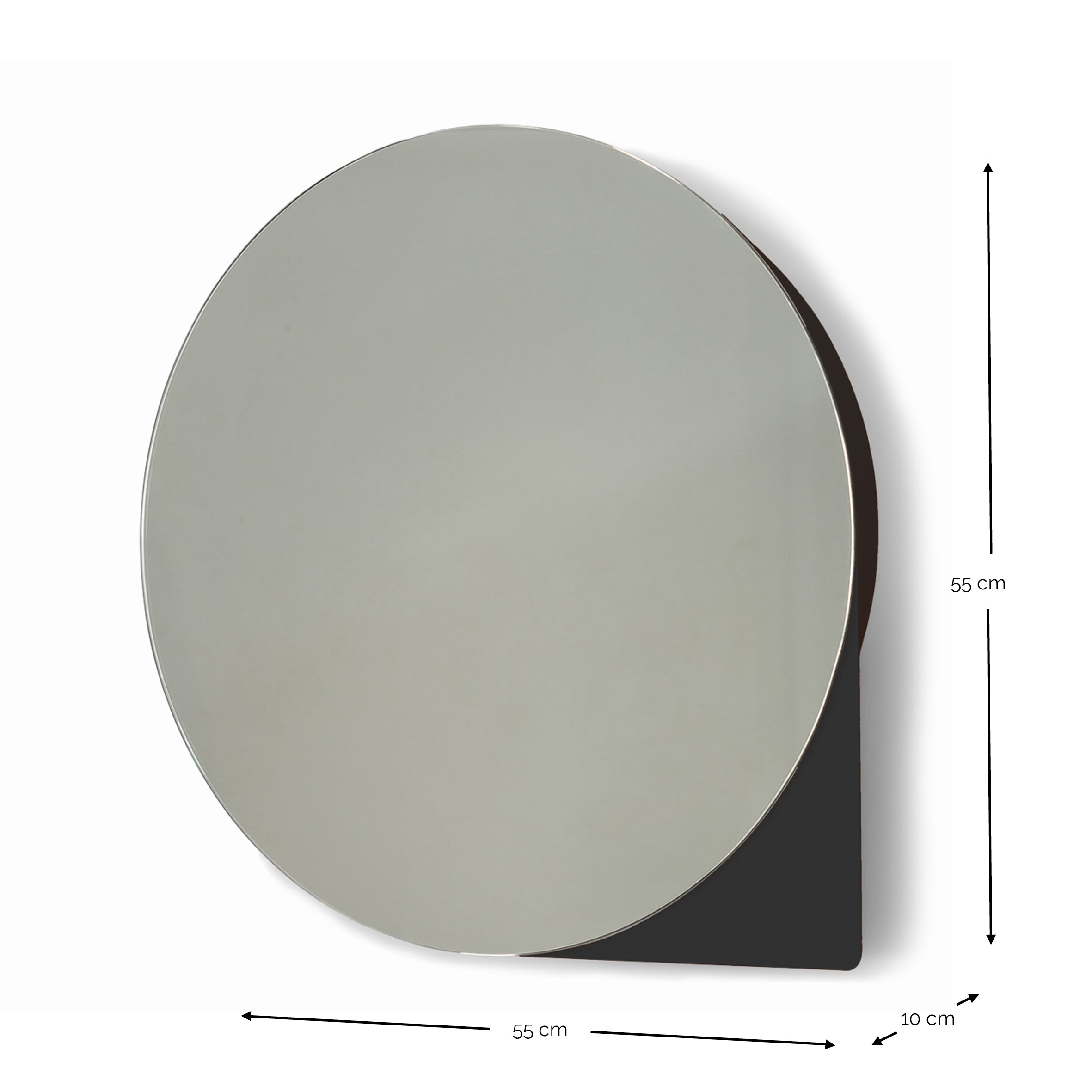 Spinder x BUDDE spiegelkast Sonnet L - Zwart