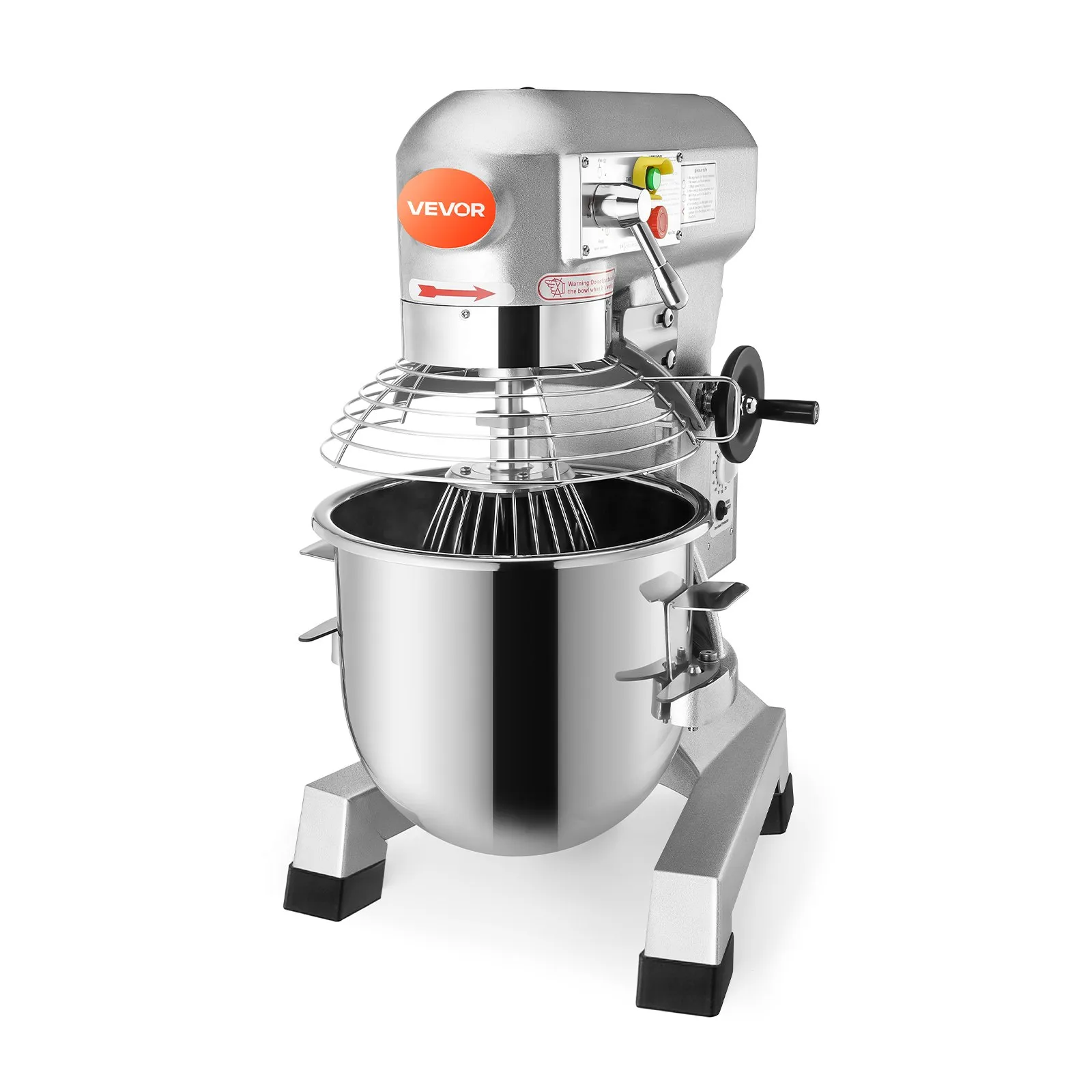Mikser planetarny gastronomiczny 30L 1100W regulacja prędkości piekarnia