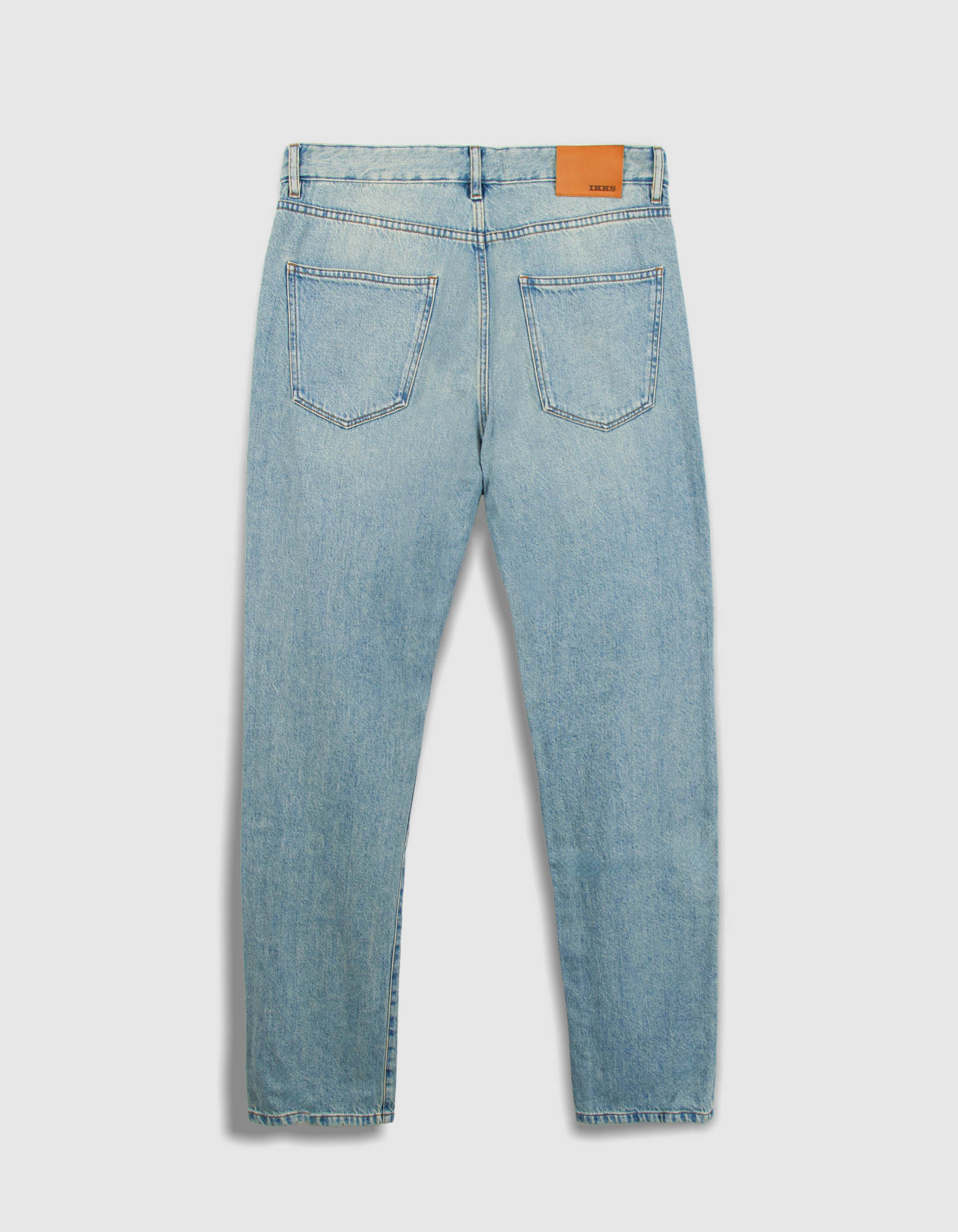Jean droit bleu Serge Homme