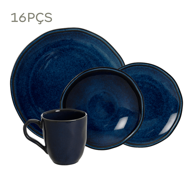 APARELHO DE JANTAR 16 PEÇAS LAZULI