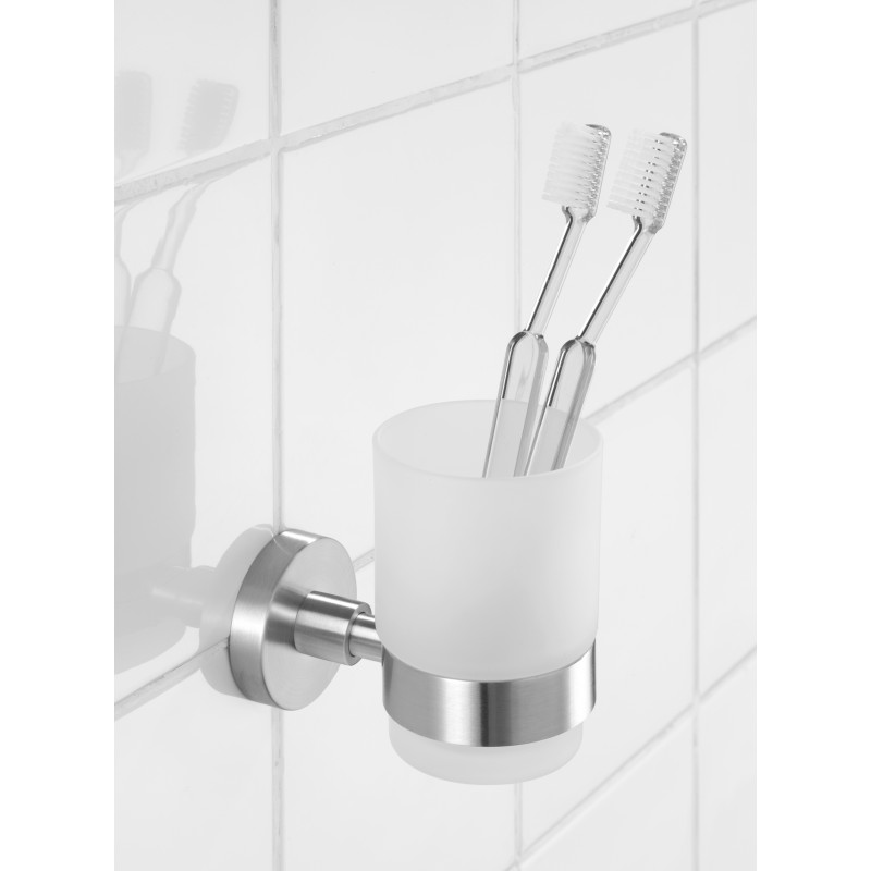Porte-gobelet Uno Bosio inox mat WENKO