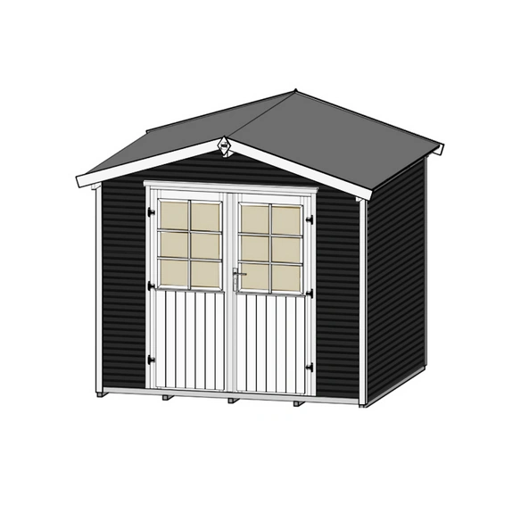 Gartenhaus »218 Gr.3«, Holz, BxHxT: 320 x 234 x 235 cm (Außenmaße inkl. Dachüberstand)