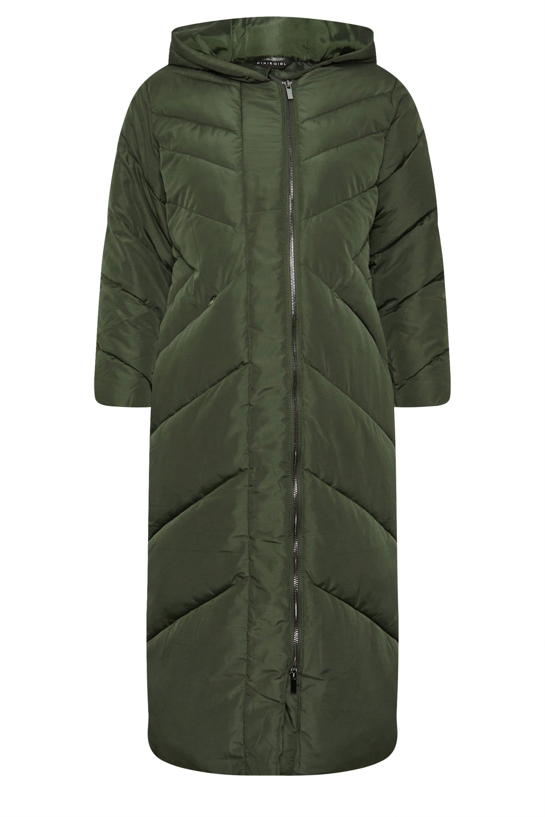 PixieGirl Petite Padded Maxi Coat