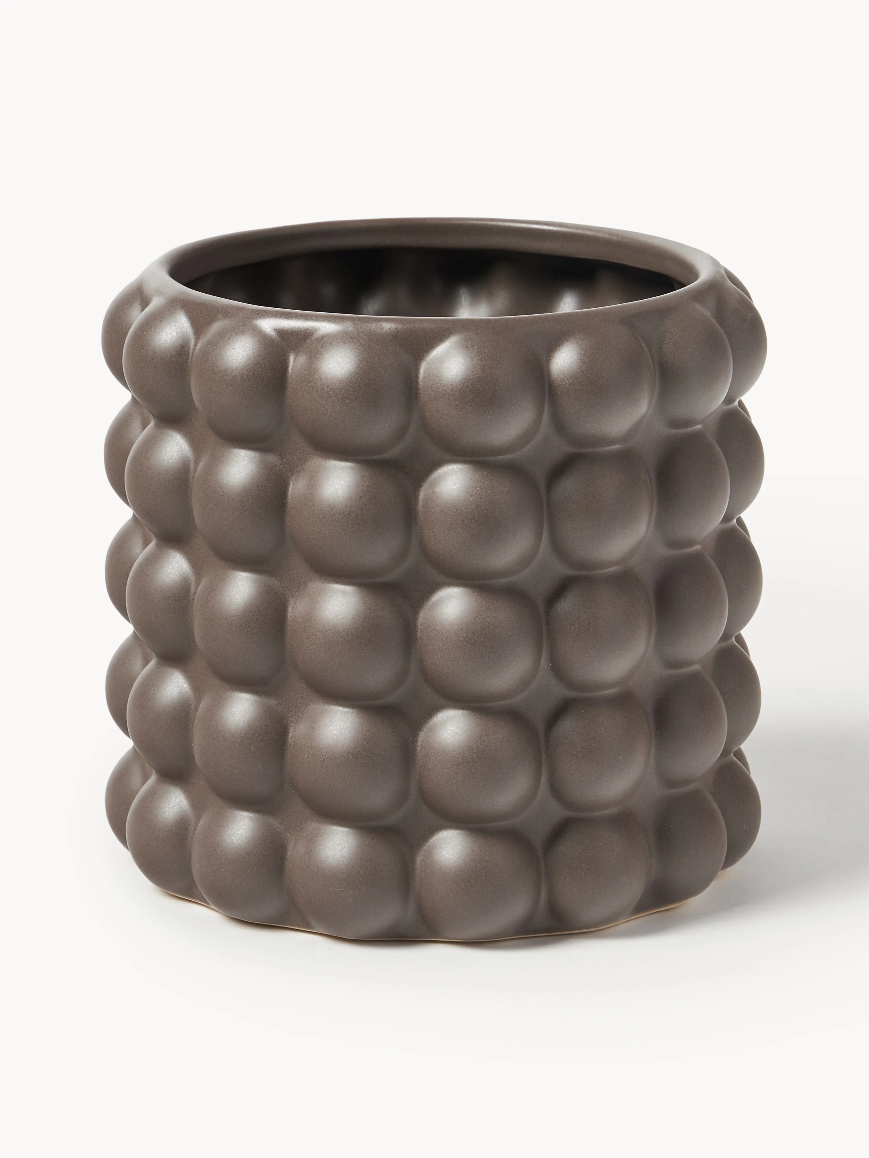 Steingut-Blumentopf Bob, H 15 cm