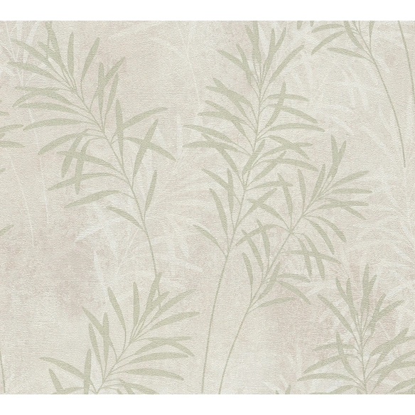 Vliestapete, BxL: 53 x 1005 cm, grau/grün