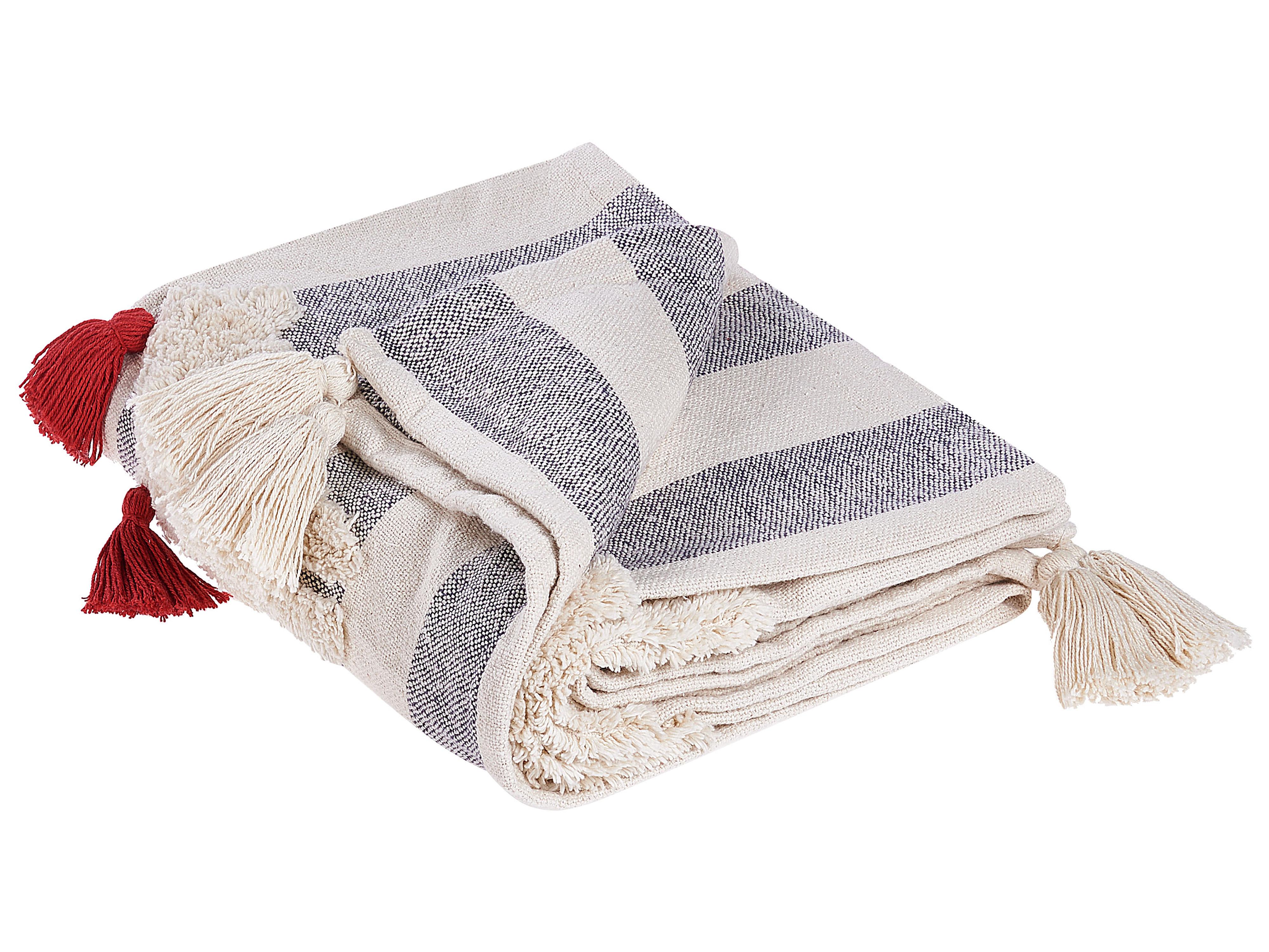 Blanket NAMTAR Cotton 125 x 150 cm White
