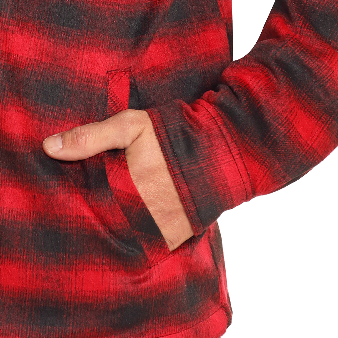 Мужская клетчатая джинсовая куртка в стиле рок-н-ролл на молнии