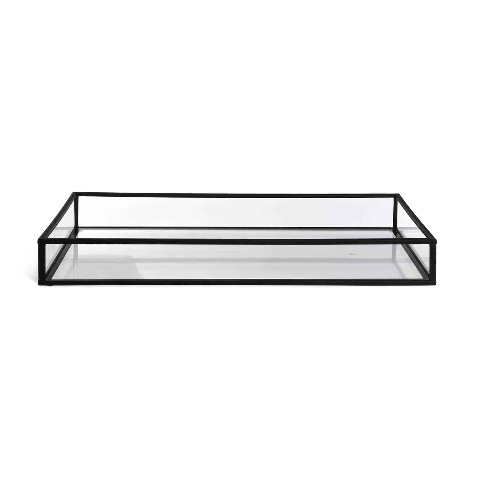 Deko-Tablett Skandi Schwarz,L 300 x B 170 x H 35 mm