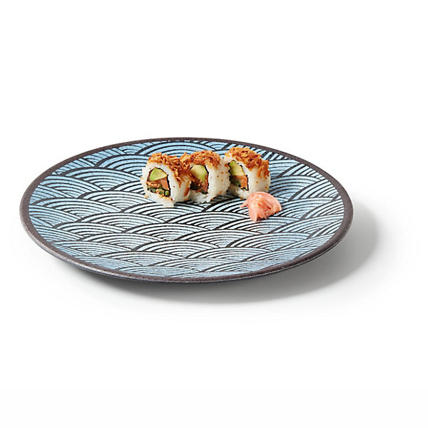 Assiette Mélamine Plate Motifs Bleus 22 à 27 cm - Pujadas - Bleu - l0.1- L0.1- P0.1- h2- Mélaminé