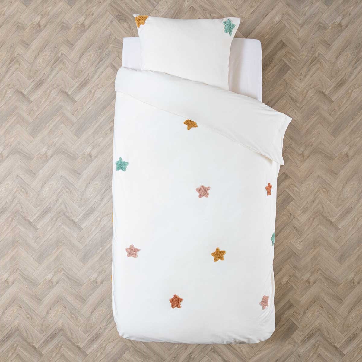 Capa de almofada e capa de edredão RAINBOW 140x200cm