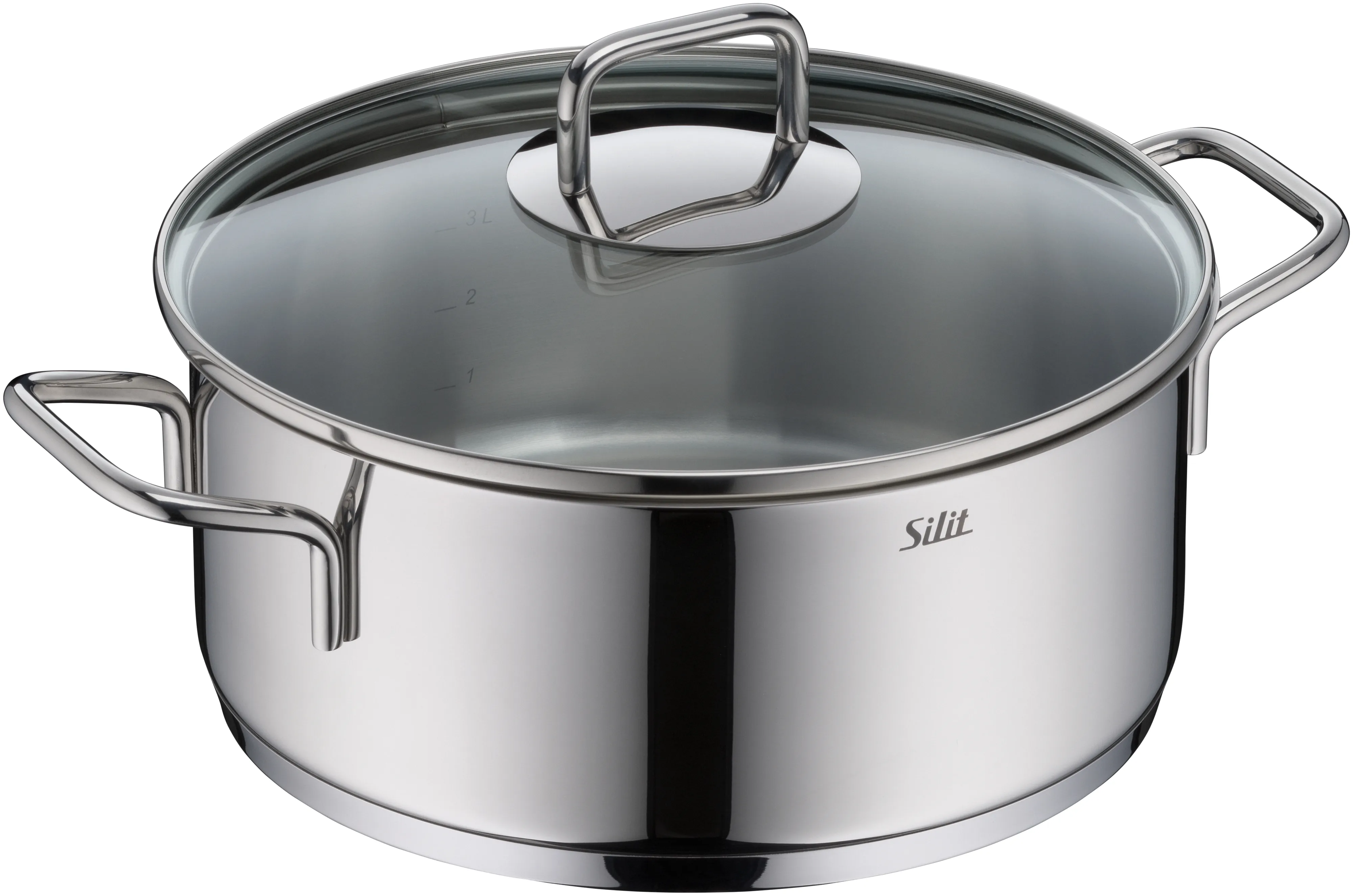 Silit Extra Cook Braising Pan 24 cm with lid