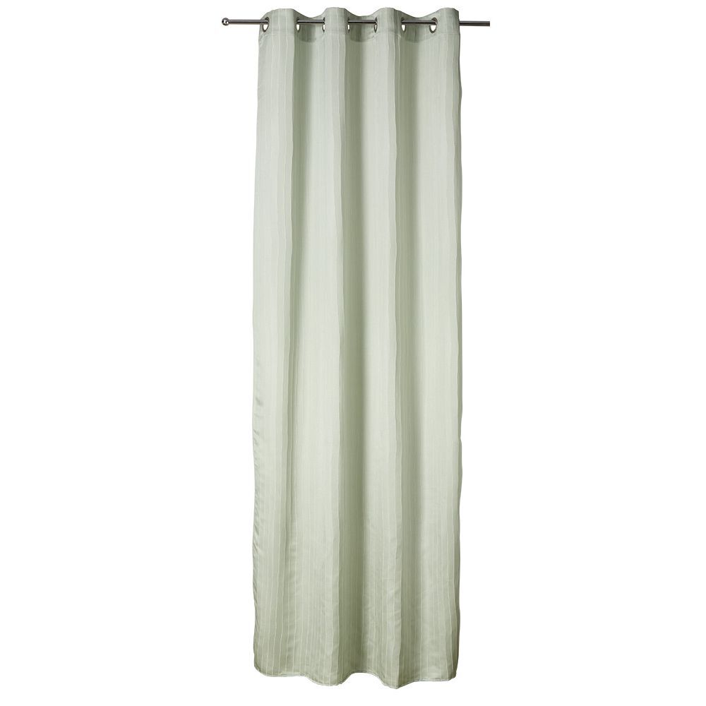 Rideau Jacquard à rayures L260X140 cm