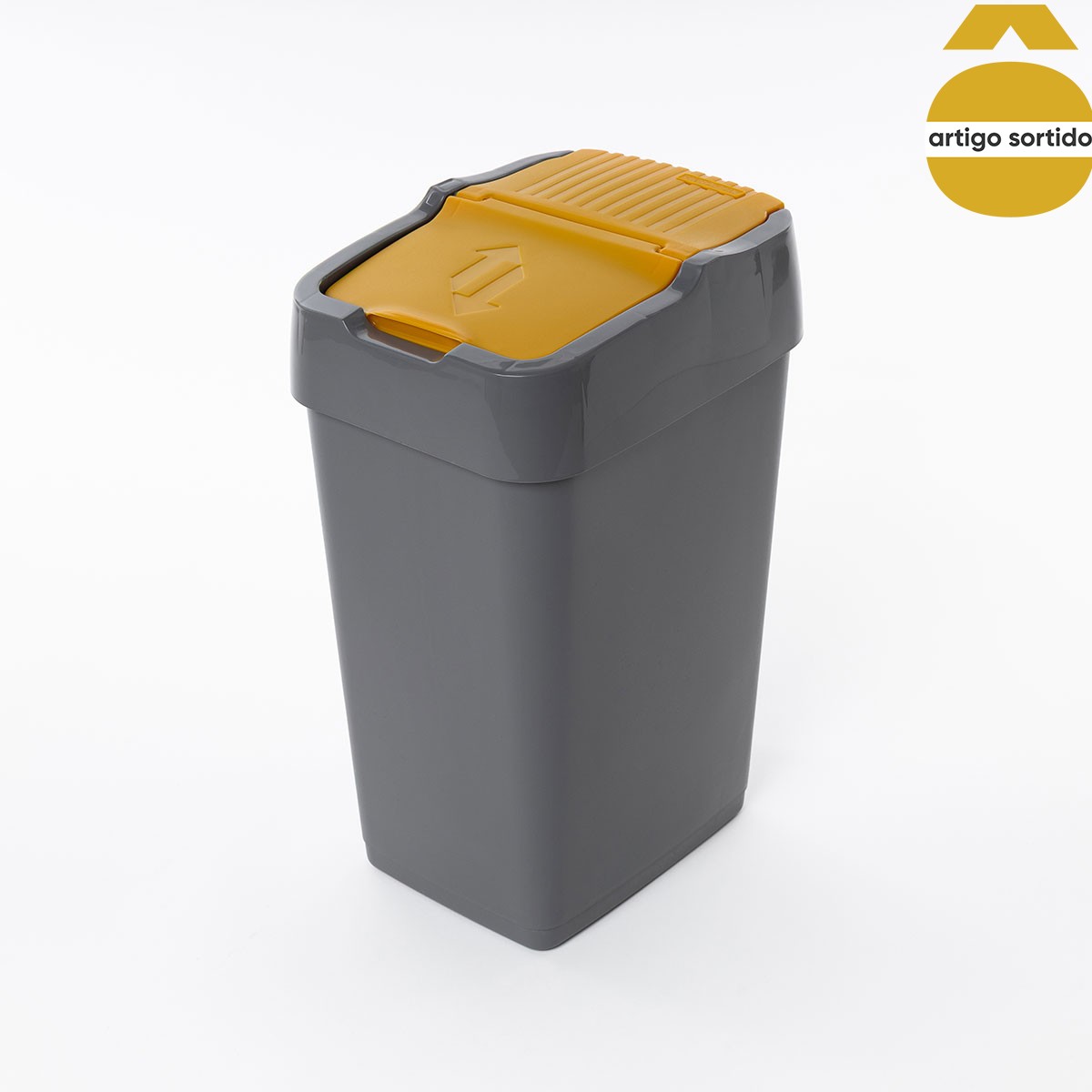 Ecoponto Com Tampa Basculante 18L