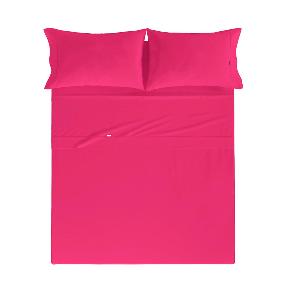 CASUAL DDL - Drap de lit en coton fucchsia 160x280