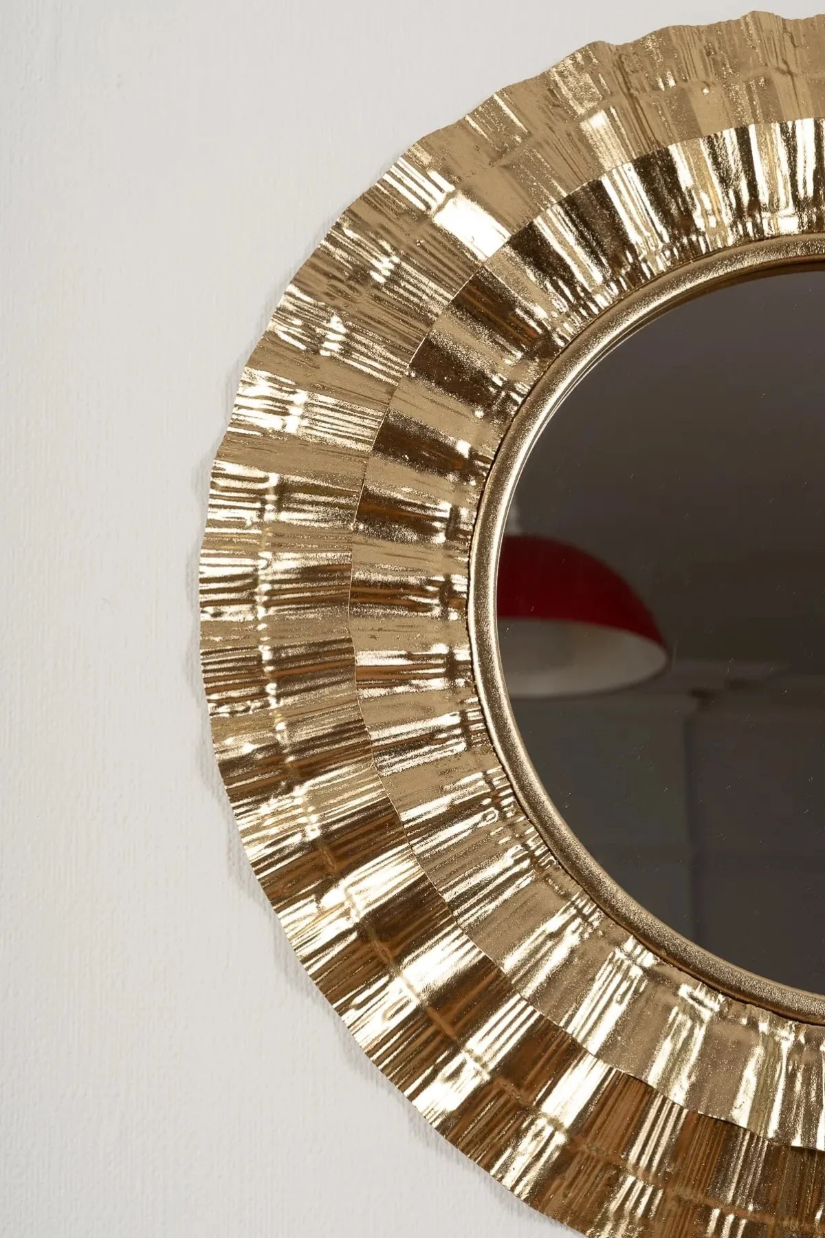 Gold Tone Mirror Metal