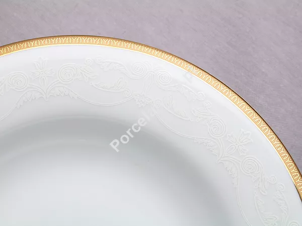 Serwis obiadowy na 12 osób (45el) Bogucice - Antonio Gold Plus 1171
