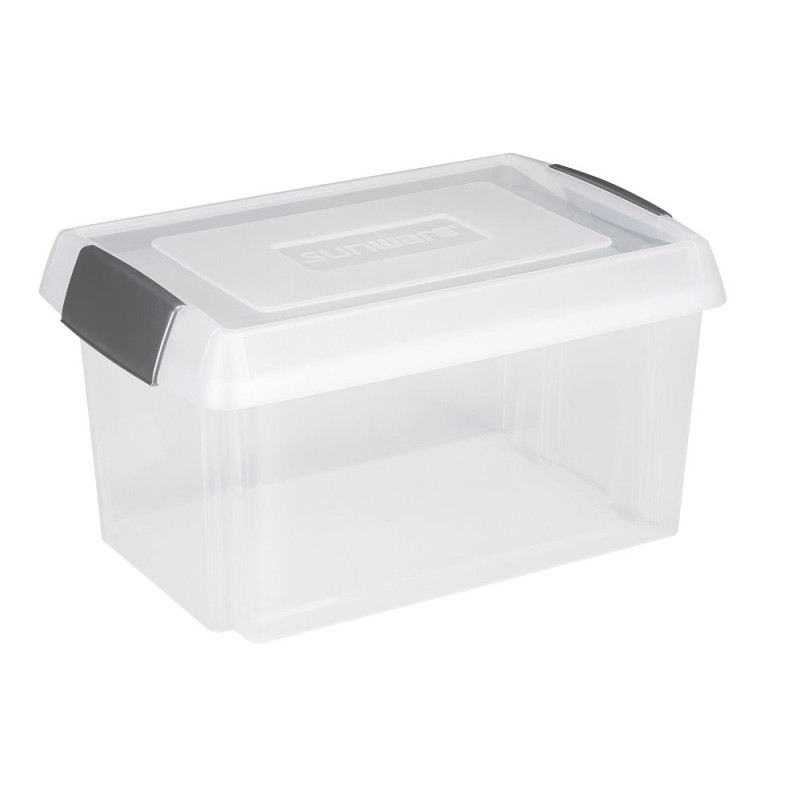 Box de rangement Nesta transparent 60 L SUNWARE
