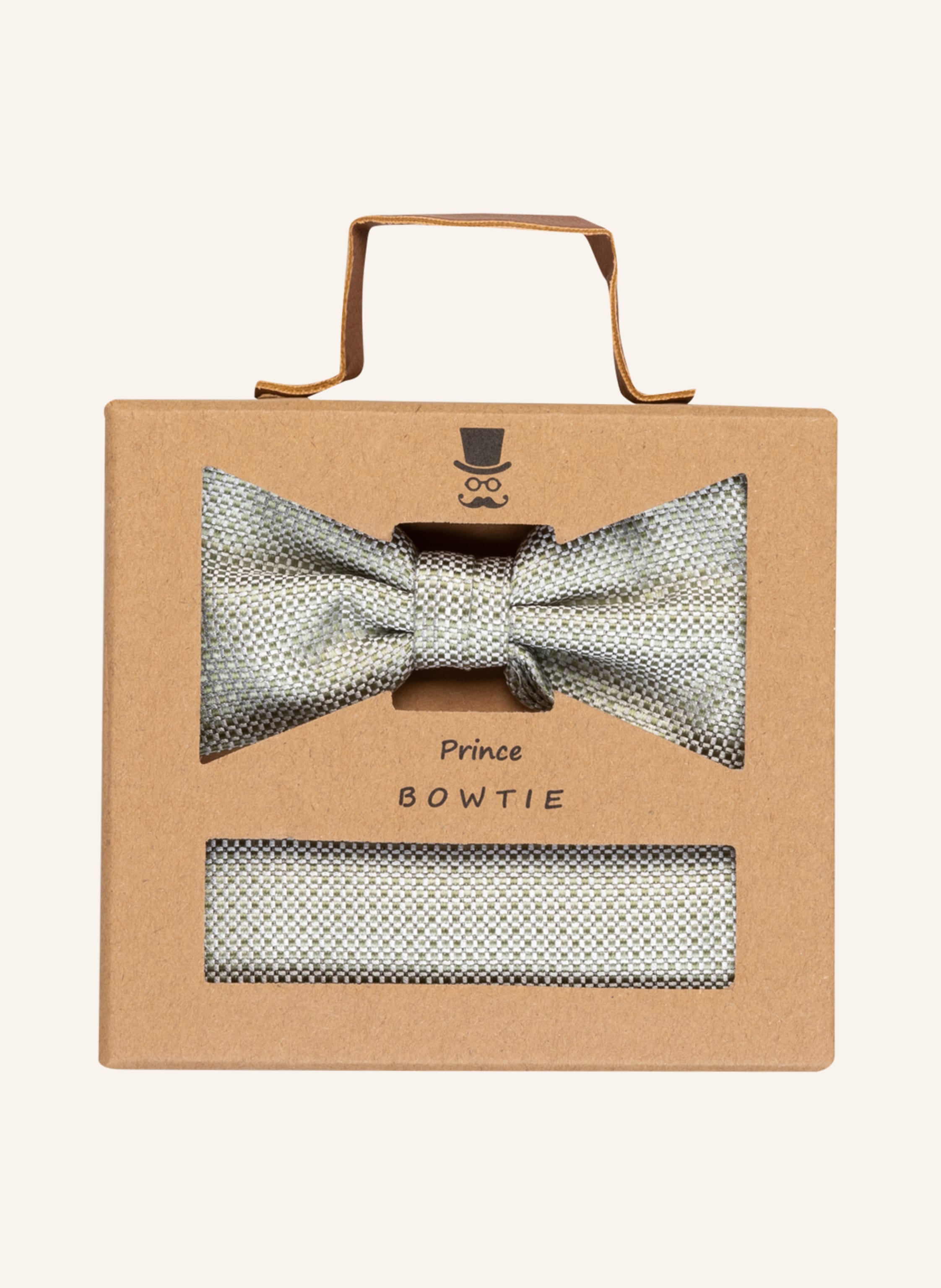 Prince BOWTIE Set: Fliege und Einstecktuch