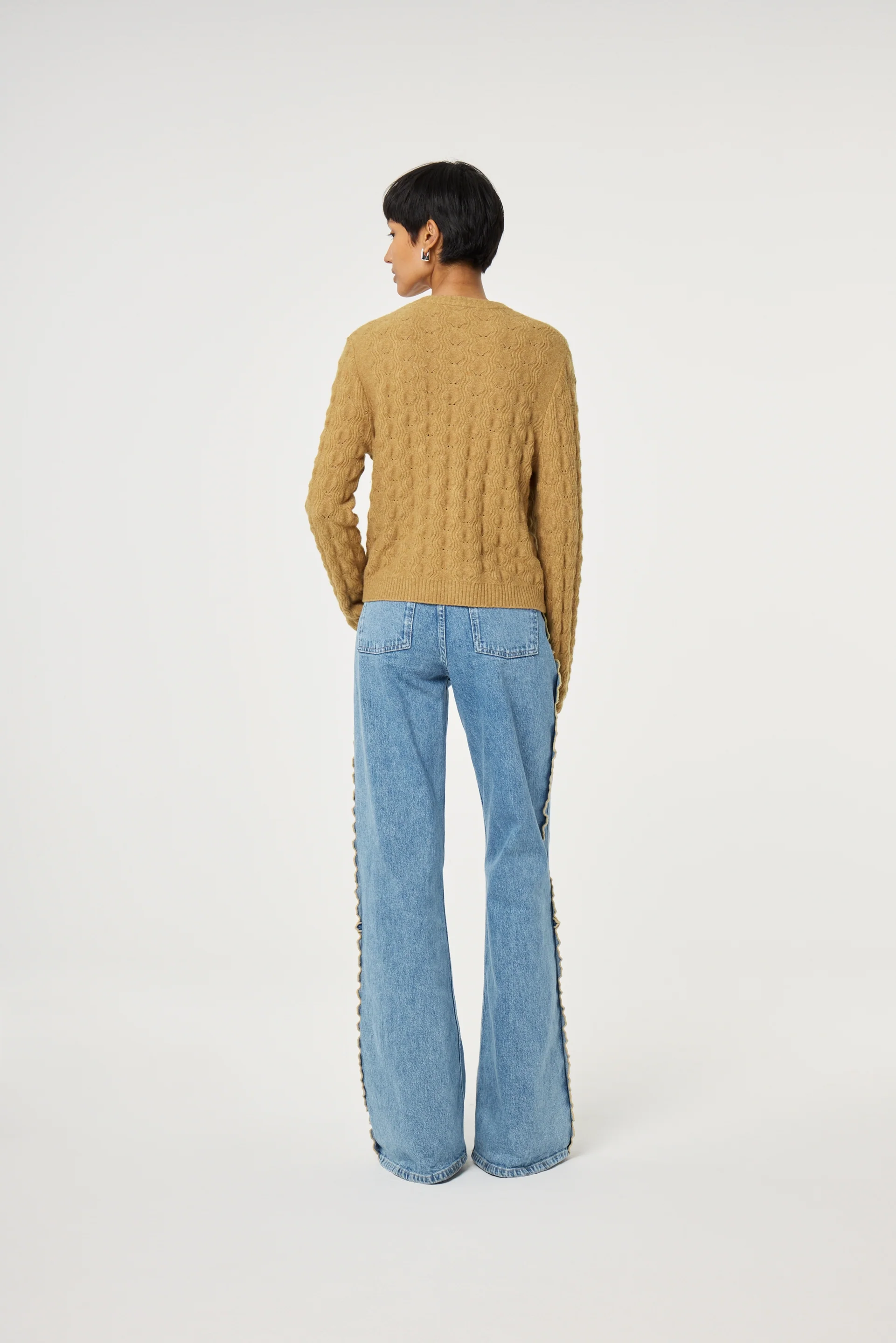 Chelsea Cardigan | Quick Sand Melange