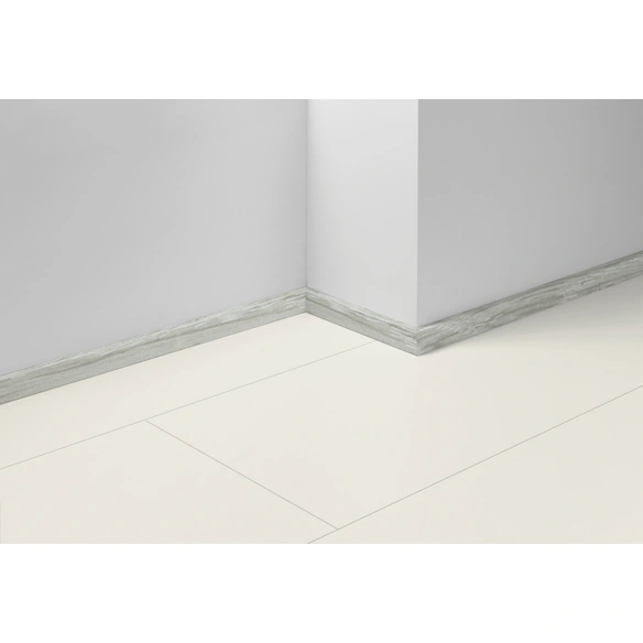 Sockelleiste »SL 3«, Eiche grau/weiß, MDF, LxHxT: 257 x 4 x 1,6 cm