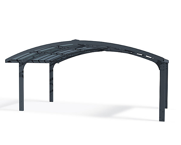 Carport aluminium Arizona double breeze