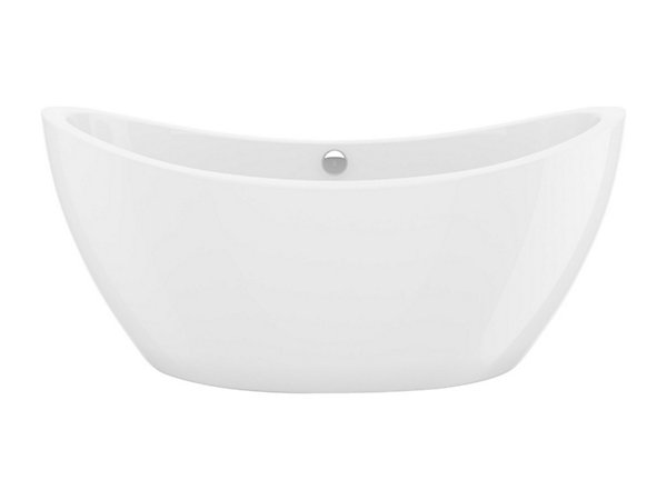 Baignoire îlot design - 170 x 83 x 77 cm - Blanche - 225 L - ALDA