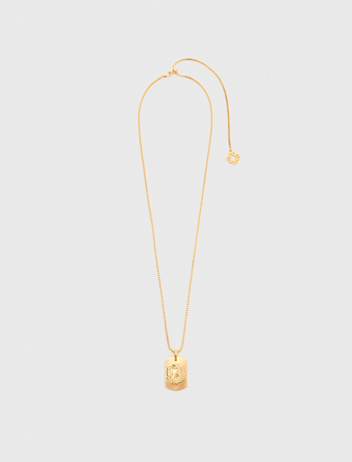 Collier plaque signe du zodiaque