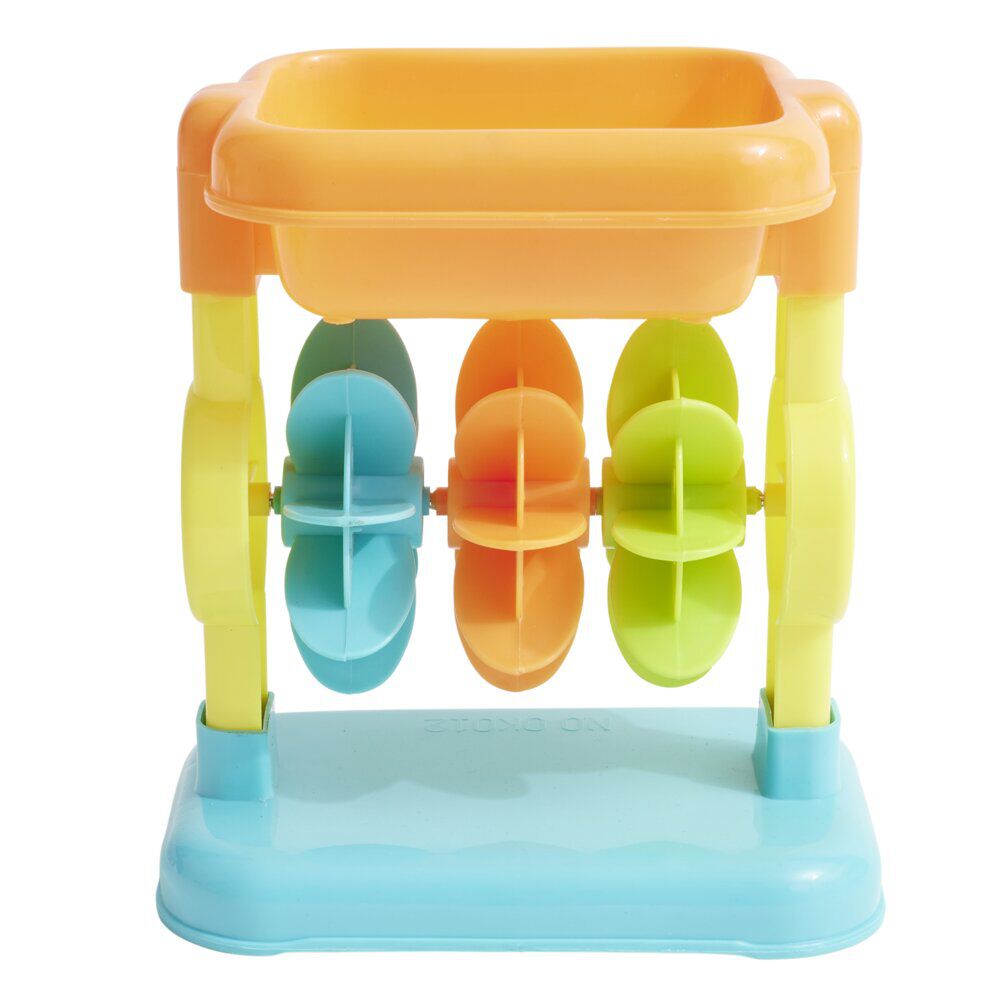 Moulin à eau avec 5 accessoires plastique 14,8x12,7xH21cm