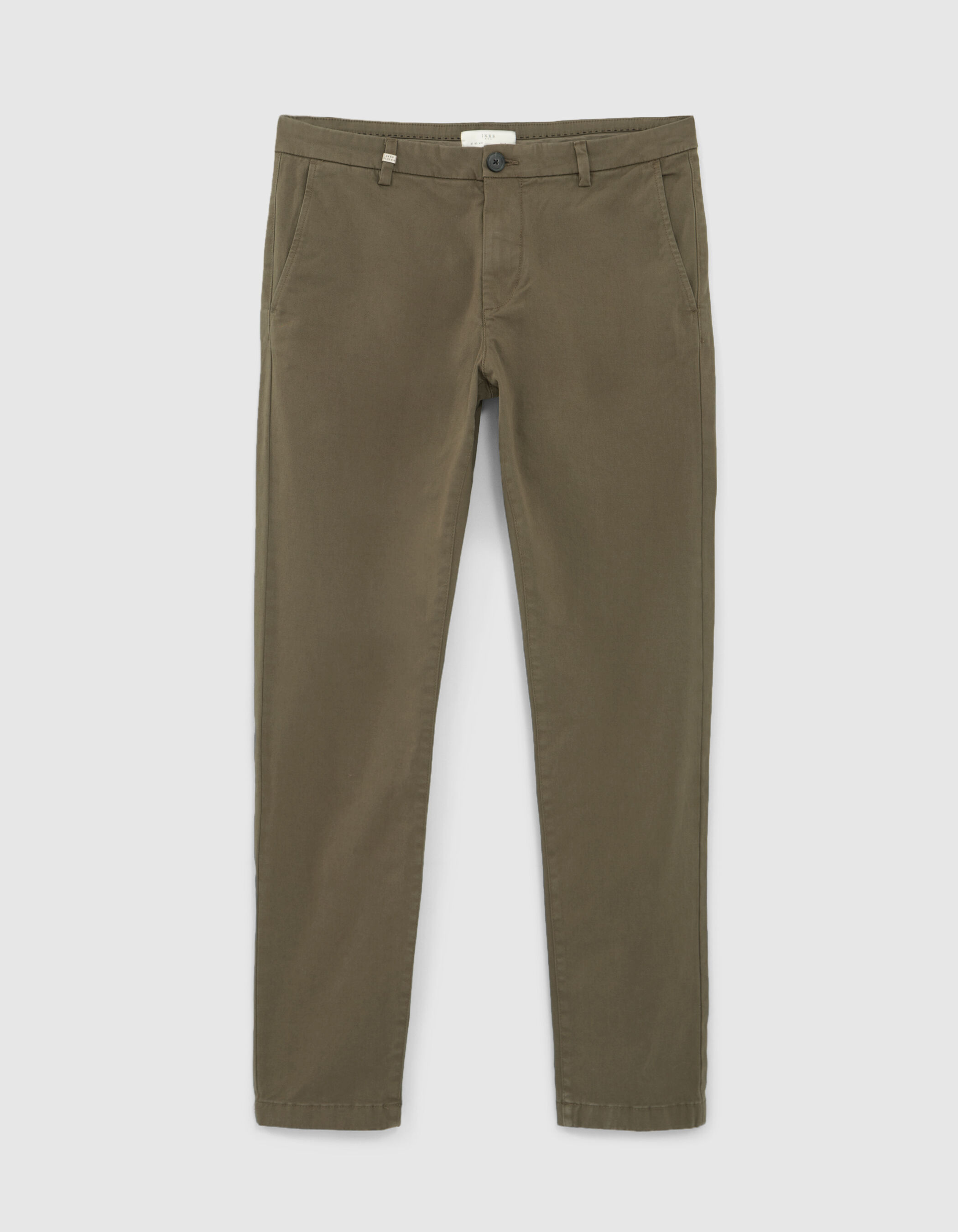 Pantalon chino SLIM kaki Homme