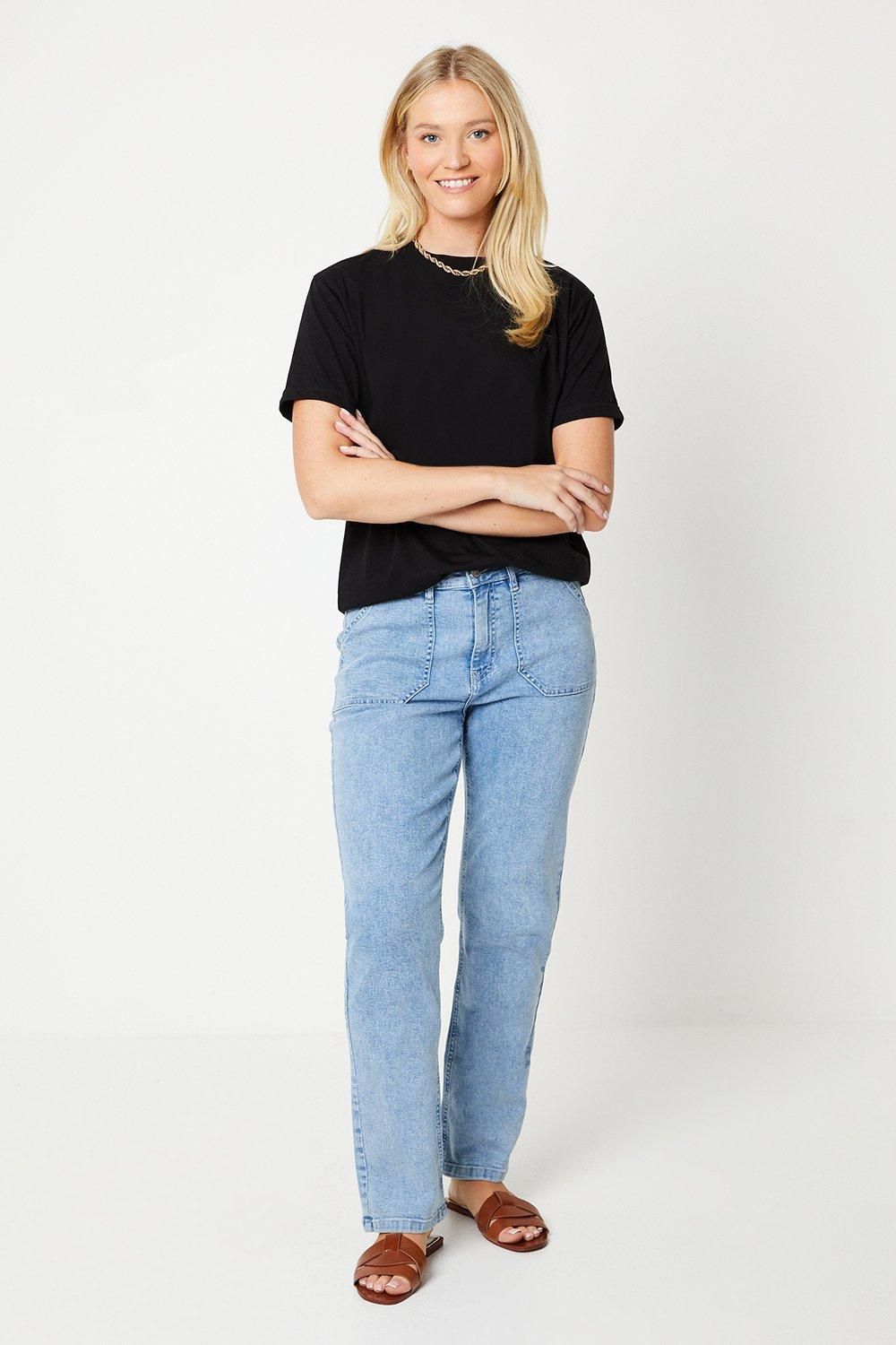 Dorothy Perkins Cotton Crew Neck T Shirt
