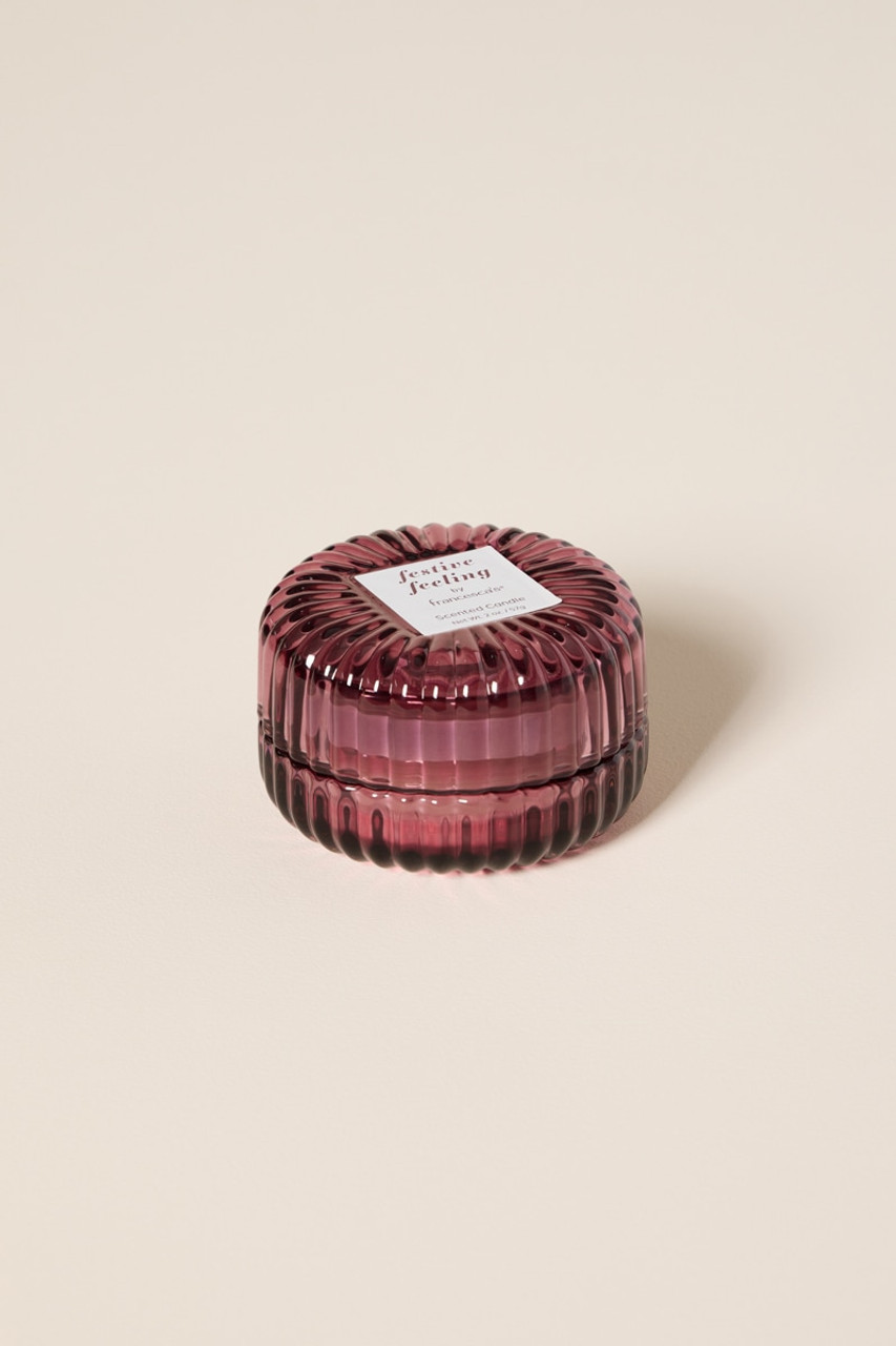 Festive Feeling Scented Candle Jar 2oz