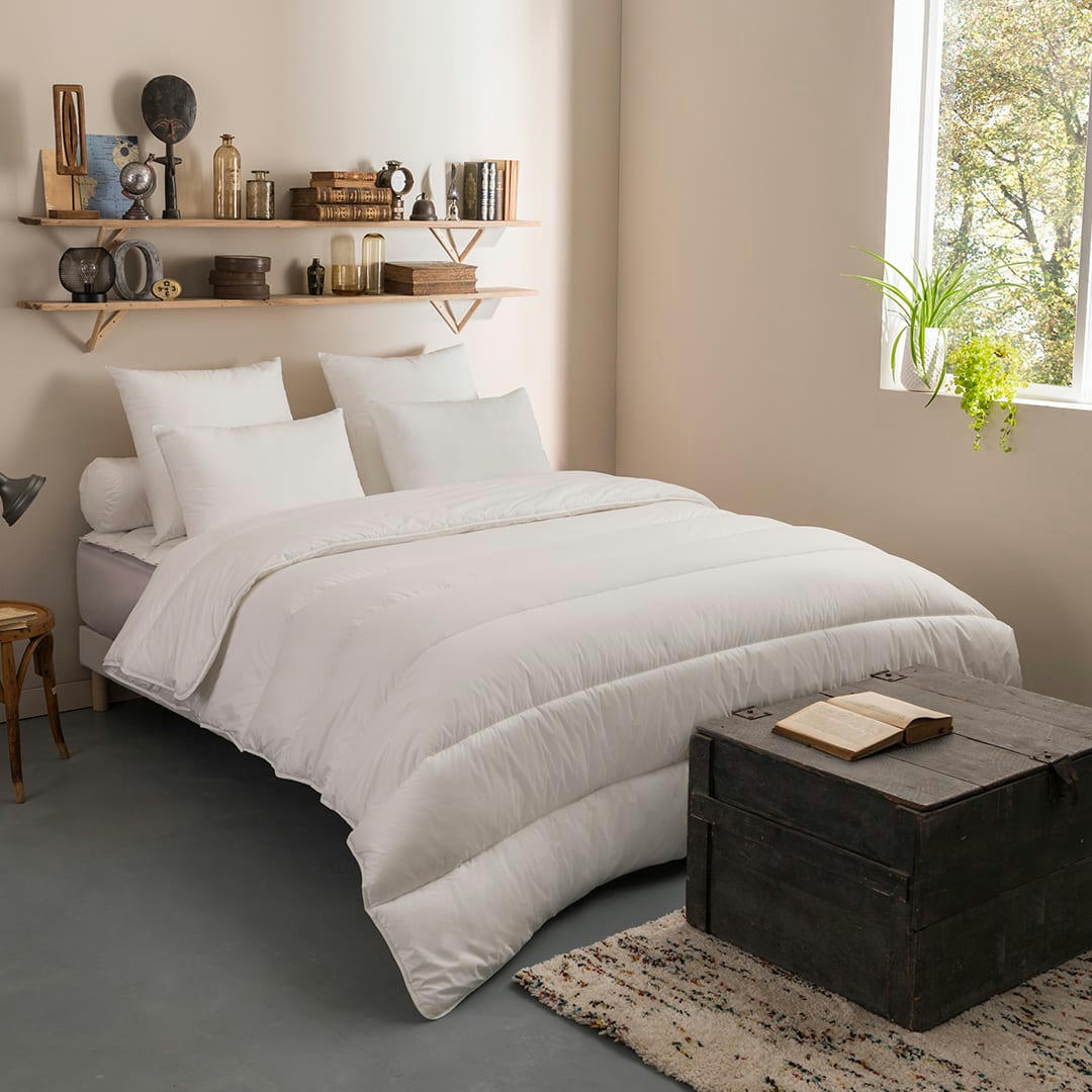 - Couette Protection Active Anti-acariens Végétal LEGERE 140x200 cm - DO