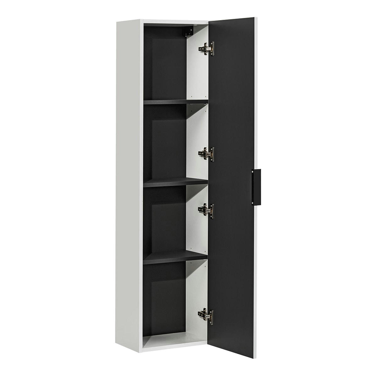 - Colonne murale 1 porte blanc