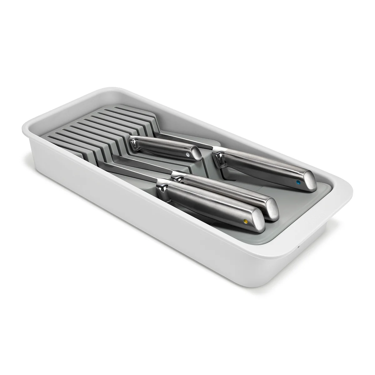 Joseph Joseph - DrawerStore Messer-Organizer, kompakt, , light stone