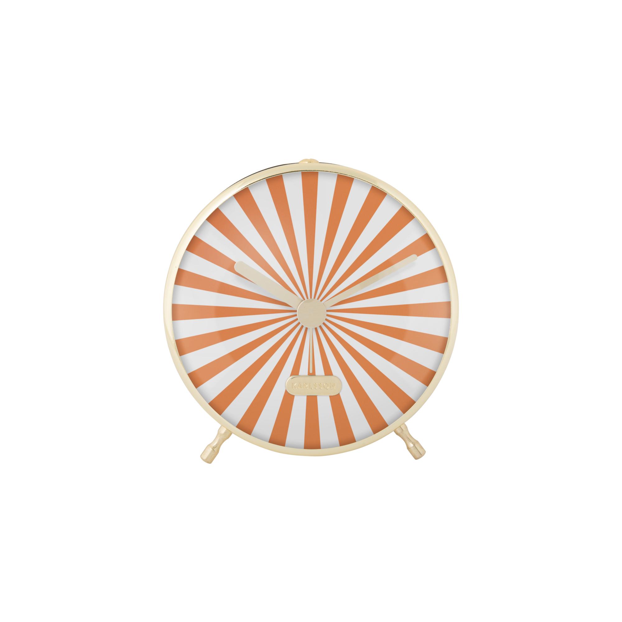Karlsson wekker Candy Swirl - oranje - Ø12.5cm