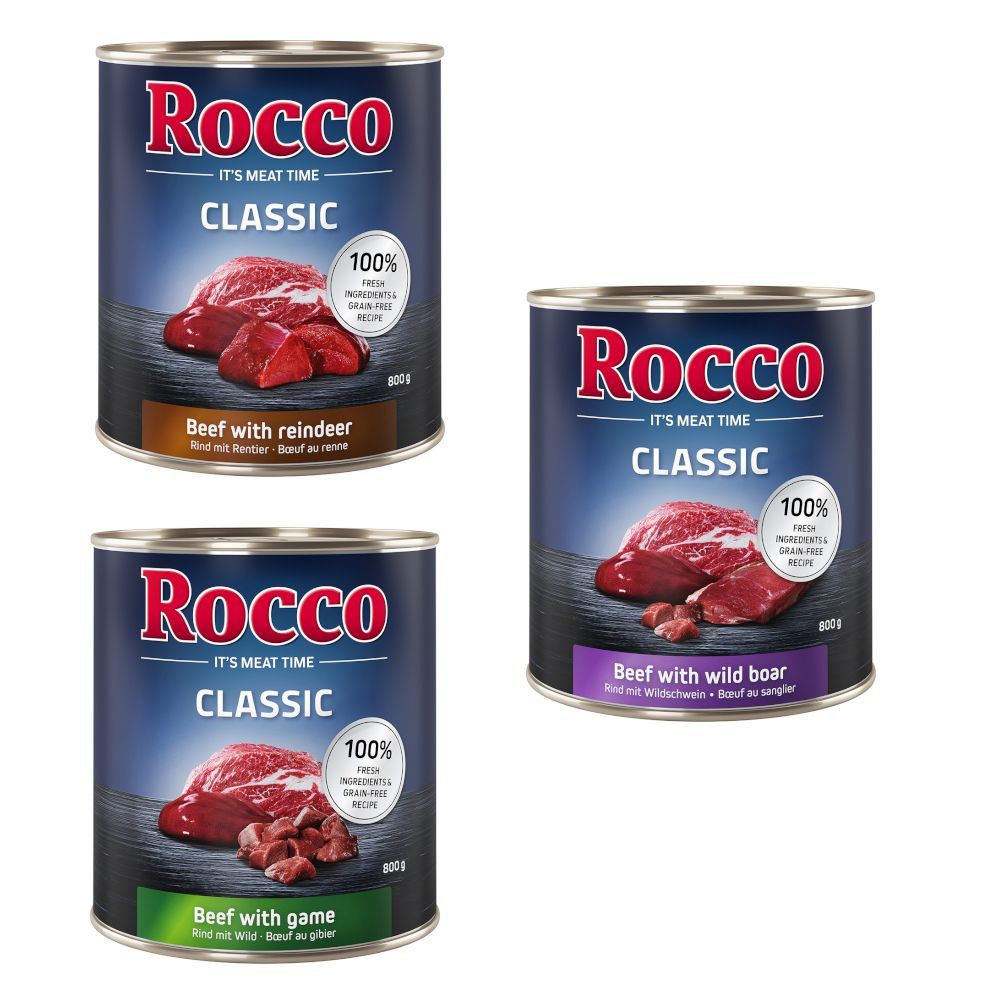 Rocco Classic Trial Pack 6 x 800g