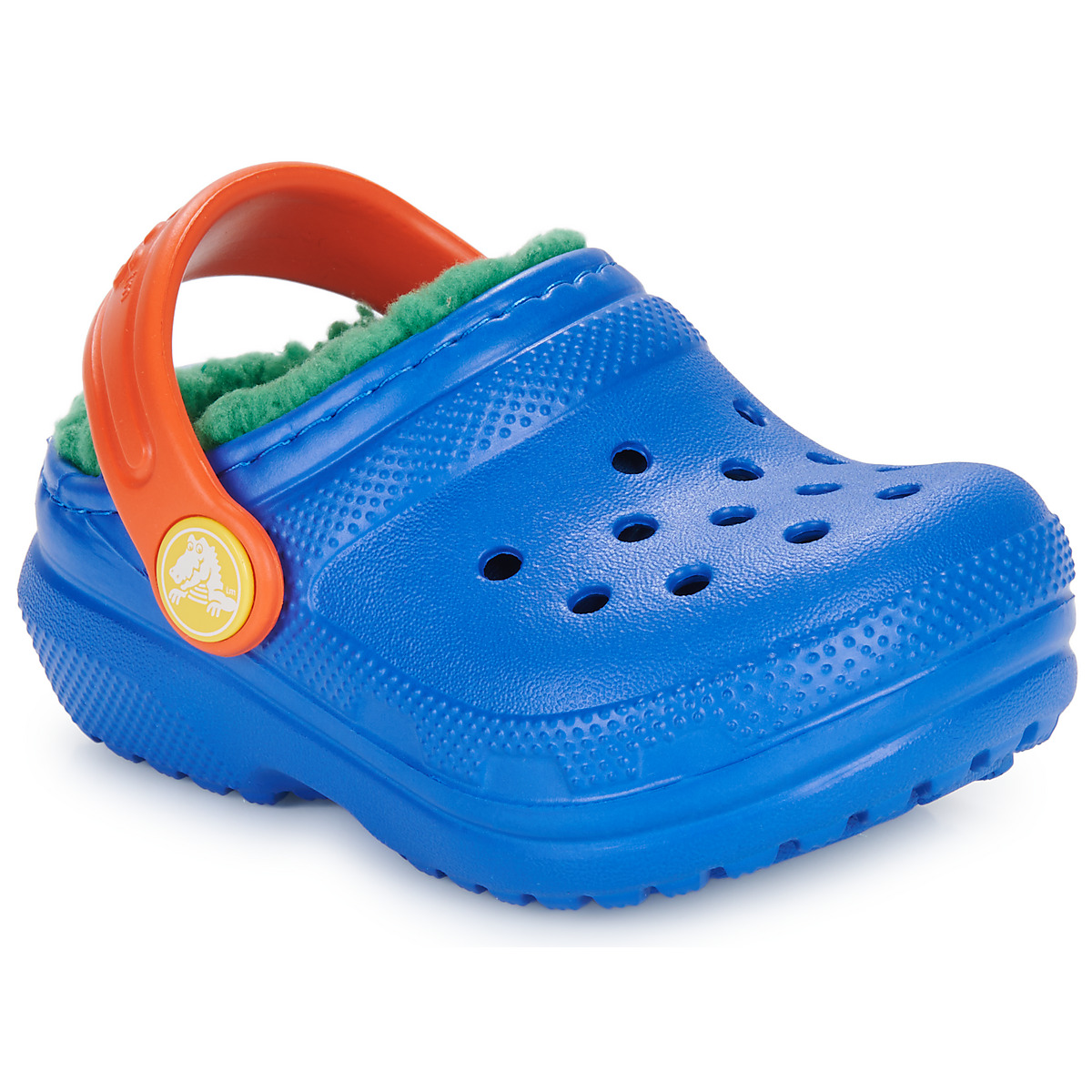 Crocs - Classic Lined Clog T - Blue / Red / Green