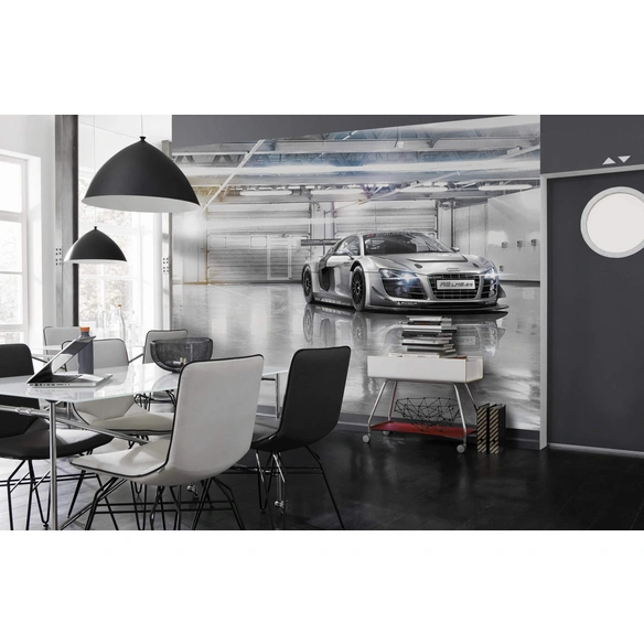 Papiertapete »Audi R8 Le Mans«, Breite: 368 cm, inkl. Kleister