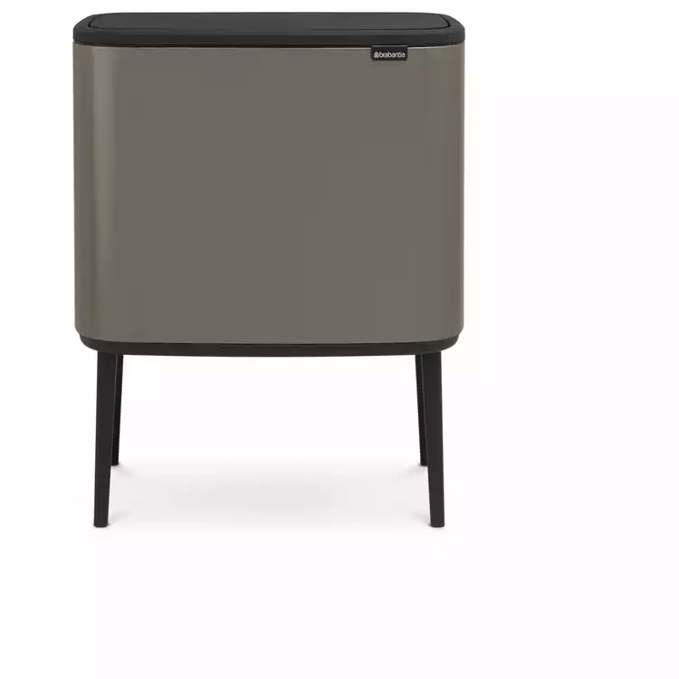 Brabantia Bo 11   23 Litre Touch Top Bin - Dark Grey