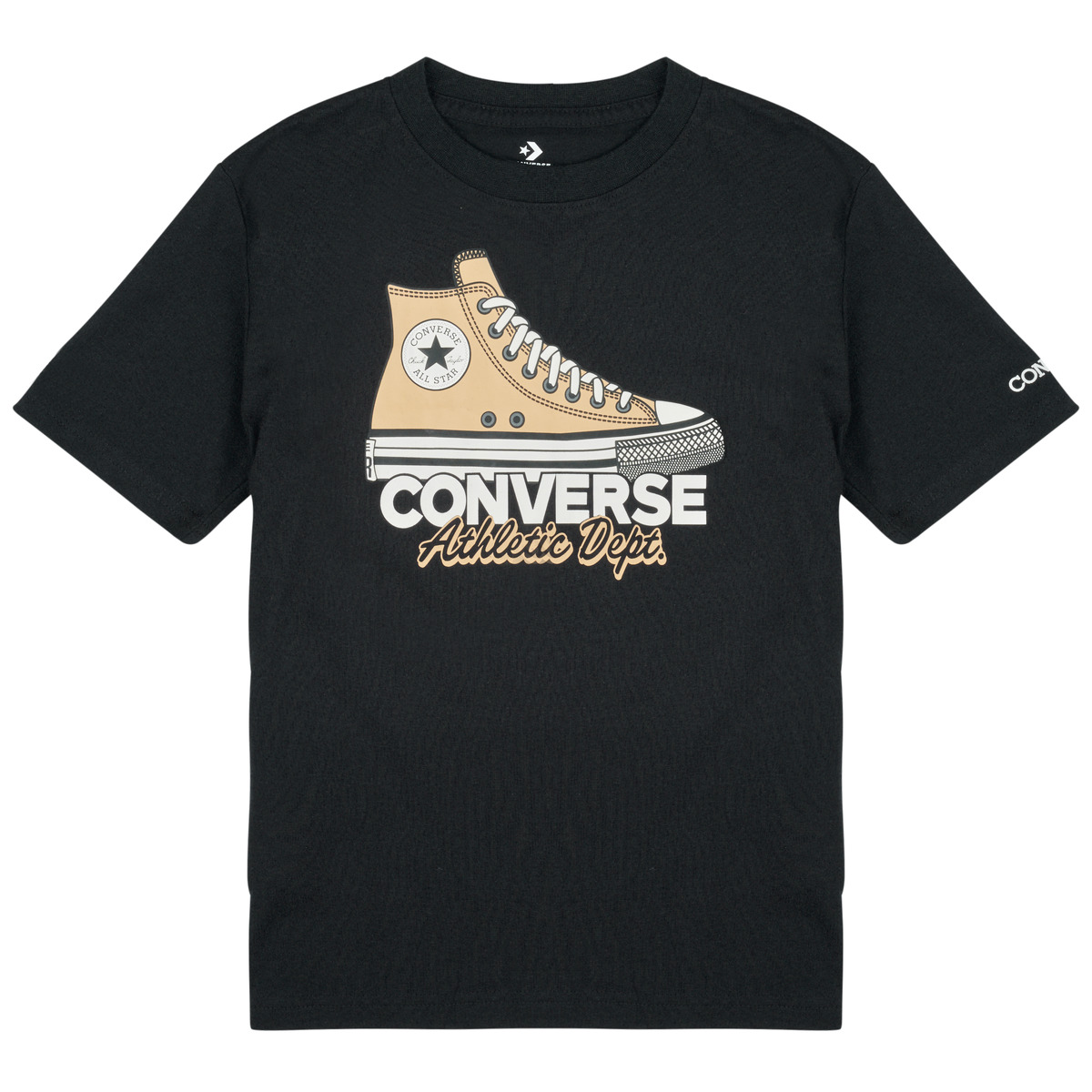 Converse - CNV SNKR GFX TEE -  black