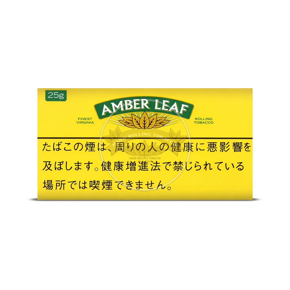 Amber Leaf 25g — Virginia,Burley Hand Rolling Tobacco in 25g Pouch Format